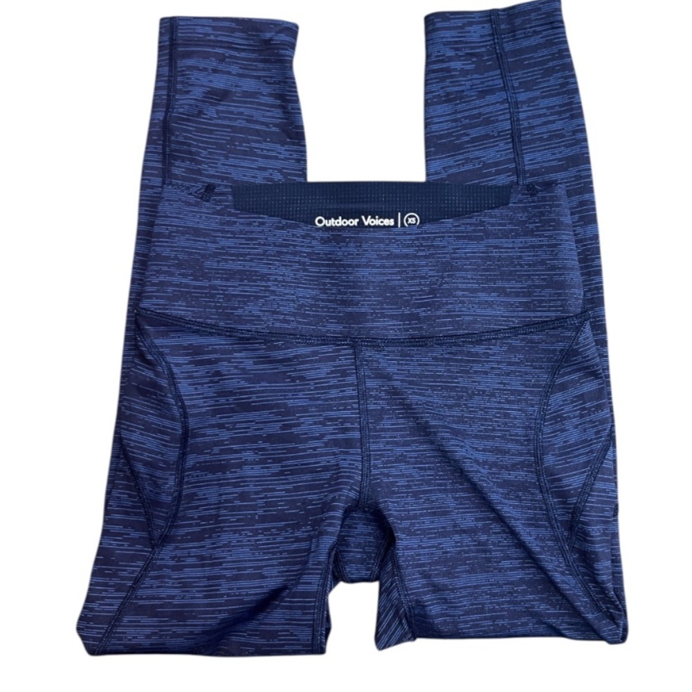 Outdoor Voices Blue Leggings size M - Picture 4 of 4
